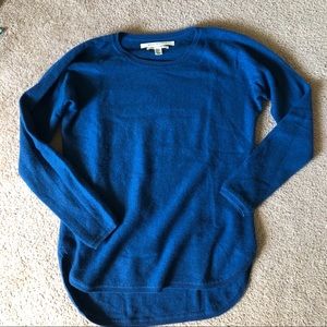 100% cashmere high low sweater